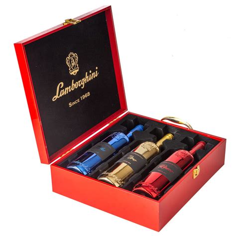 lamborghini champagne gift set